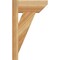Ekena Millwork Traditional Slat Rough Sawn Outlooker, Western Red Cedar, 6"W x 12"D x 20"H OUT06X12X20TRA06RWR - alternate 2
